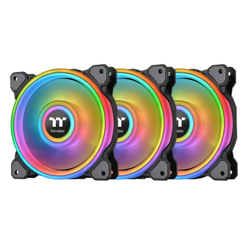Riing Quad 14 RGB Radiator Fan TT Premium Edition 3 Fan Pack (Controller included) (discontinued)